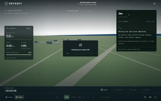 Screenshot of Odyssey