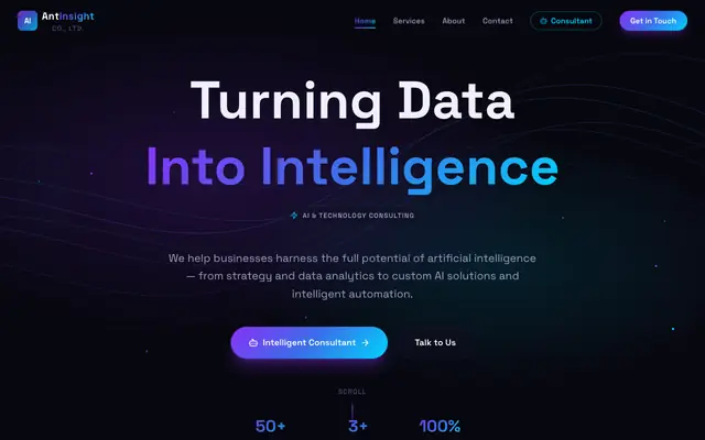 Screenshot of AntInsight