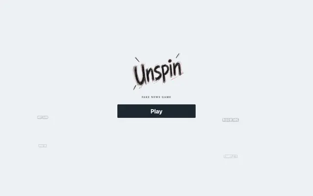 Screenshot of Unspin — Spot the Fake News Game | Real or Fake Daily Quiz