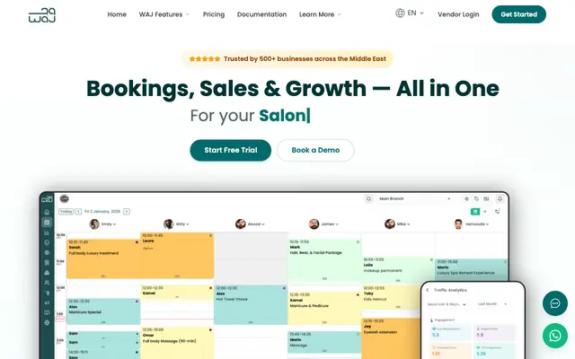 Screenshot of WAJ | All-in-One Business Manager