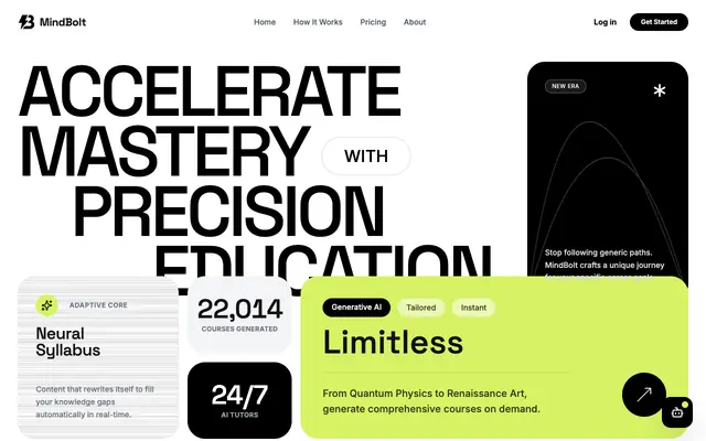Screenshot of MindBolt | AI-Powered Online Courses & Learning Platform - Better Than Udemy & C