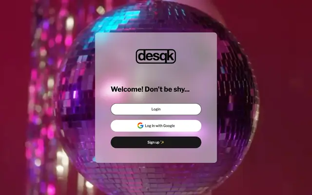 Screenshot of Desqk