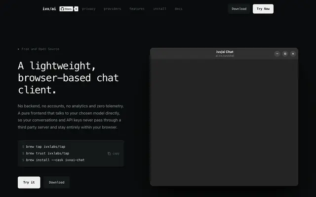 Screenshot of ai-ivx-run