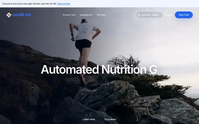 Screenshot of Nordik Lab | Endurance Training & Coaching Platform
