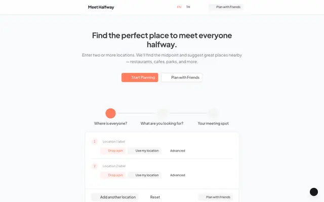 Screenshot of Halfway