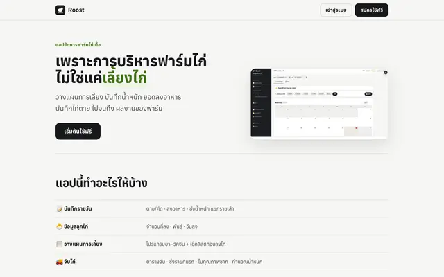 Screenshot of Roost