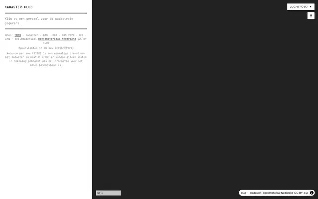 Screenshot of kadaster.club