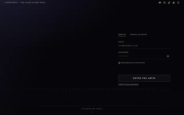 Screenshot of Fate Ascendant — Browser Fantasy RPG