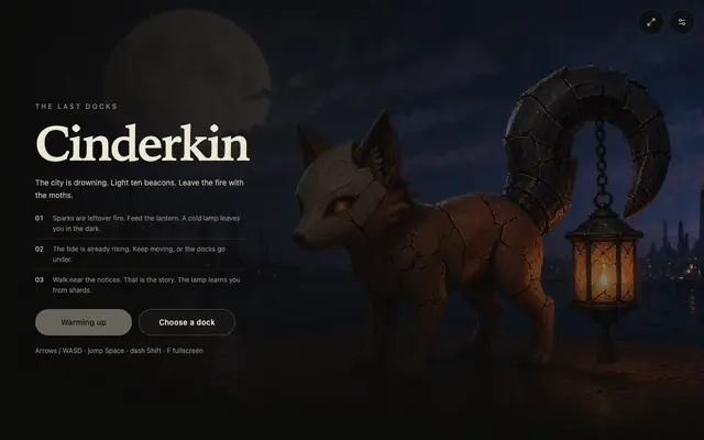 Screenshot of Cinderkin