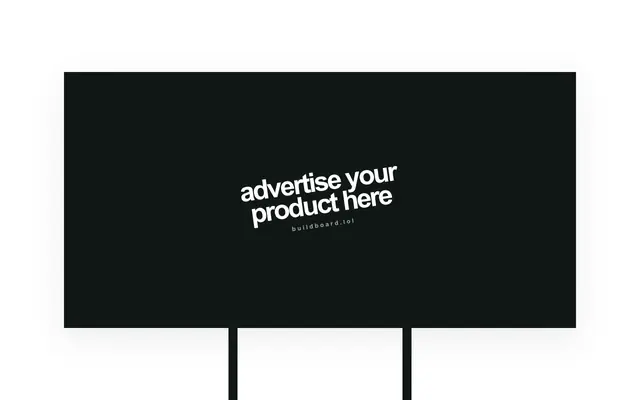 Screenshot of Buildboard — Buy a spot on a real city billboard
