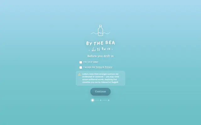 Screenshot of By The Sea