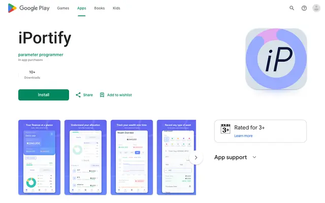 Screenshot of play.google.com