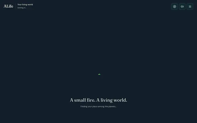 Screenshot of ALife