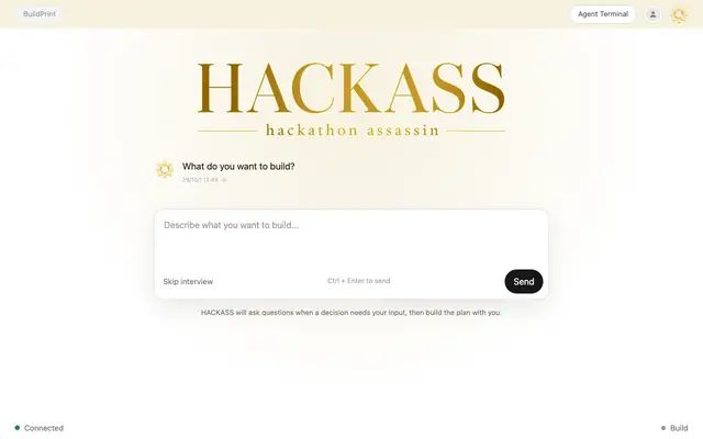 Screenshot of HACKASS