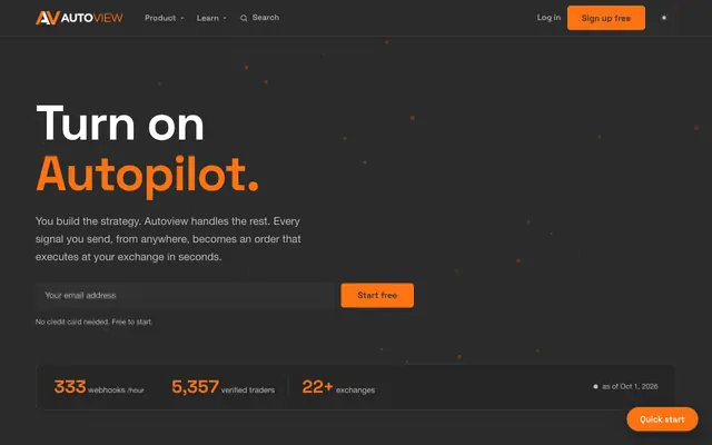 Screenshot of Turn on Autopilot | Autoview