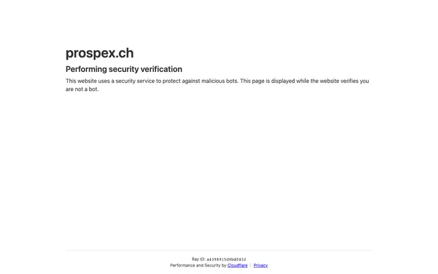 Screenshot of Prospex: find the Swiss companies worth selling to