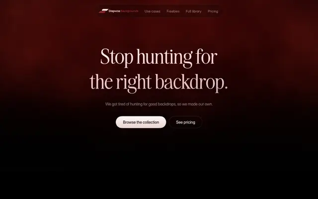 Screenshot of Stepwise Backgrounds