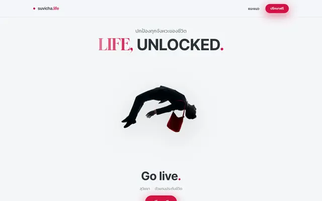 Screenshot of suvicha.life