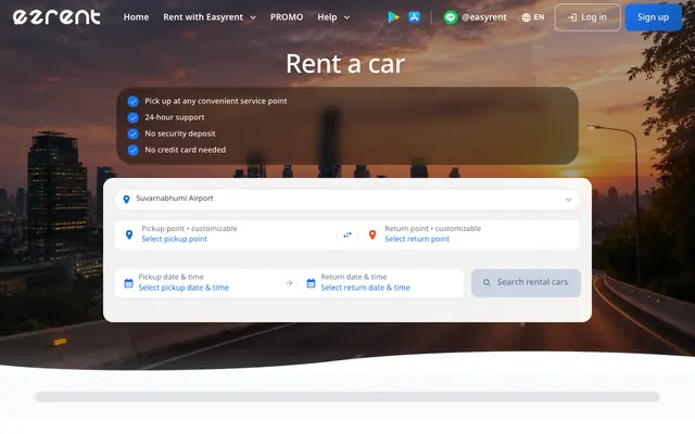 Screenshot of Easyrent