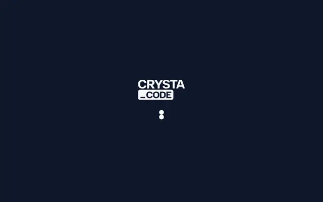 Screenshot of crystacode