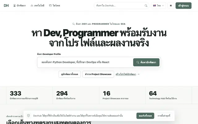 Screenshot of เชื่อมต่อ SEA Devs เข้าด้วยกัน