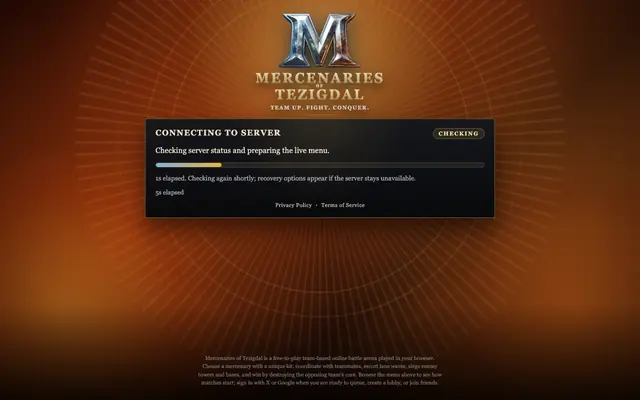 Screenshot of Mercenaries of Tezigdal