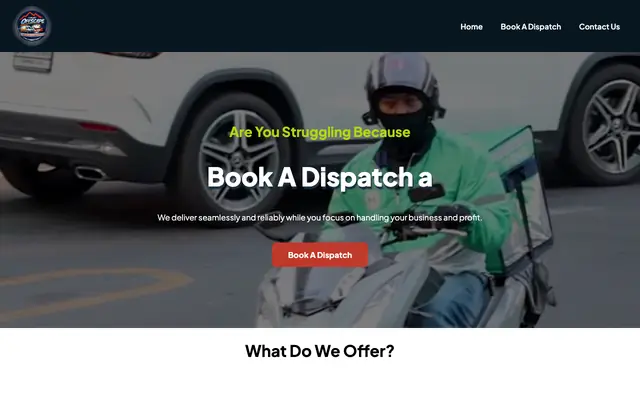 Screenshot of oFFsCApE Xpress Delivery Service