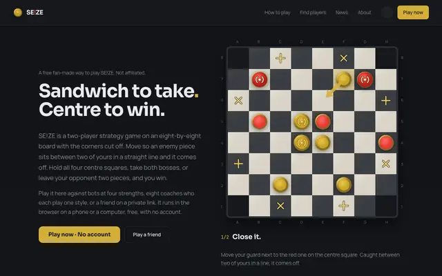 Screenshot of Play SE!ZE Online Free (Unofficial)