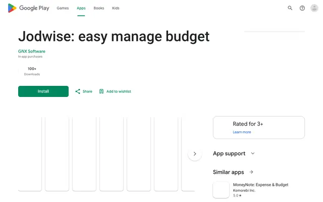 Screenshot of play.google.com