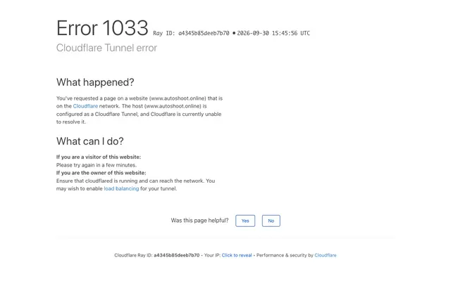 Screenshot of Autoshoot
