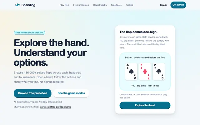 Screenshot of Sharkling — Go from fish to shark