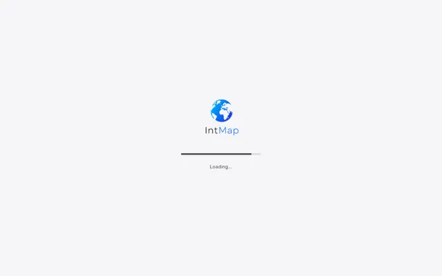 Screenshot of IntMap — Explore the world. Ask the map.