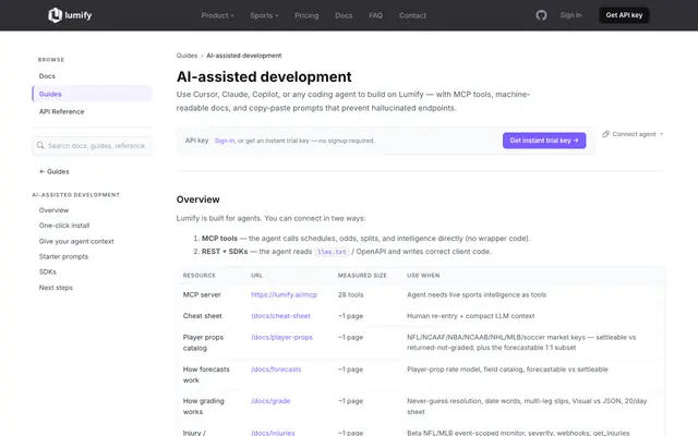 Screenshot of AI-Assisted Development — Lumify