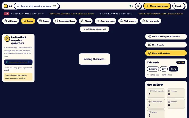 Screenshot of Game Street — Explore the world of games