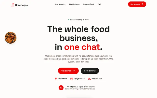 Screenshot of Cravvingss