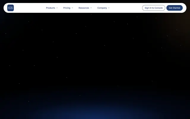 Screenshot of Cloud Computing Service | IndicSpace Cloud Services (ICS)