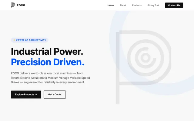 Screenshot of POCO