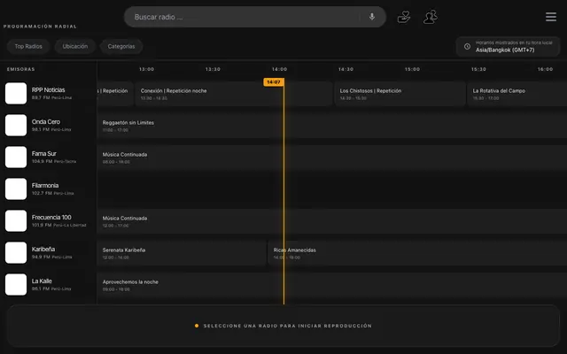 Screenshot of RadioPlannerGuide