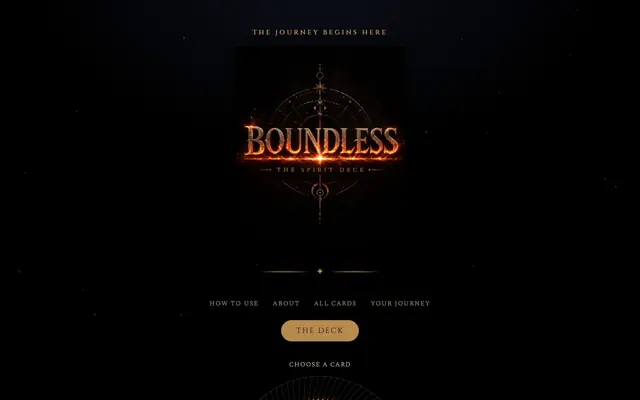 Screenshot of SpiritDeck
