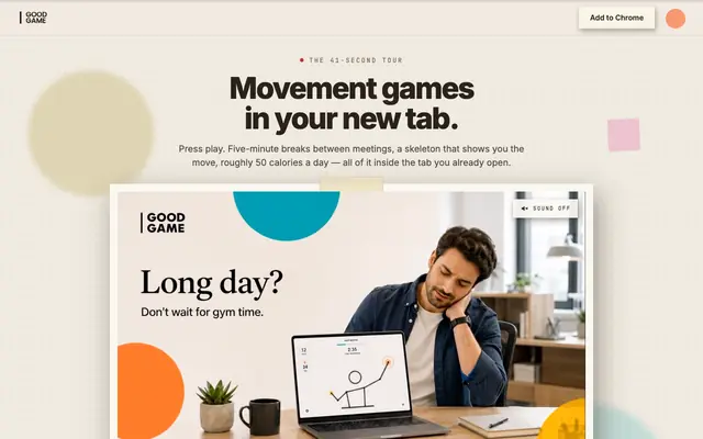Screenshot of TheGoodGameTheory — Win Before You Work.