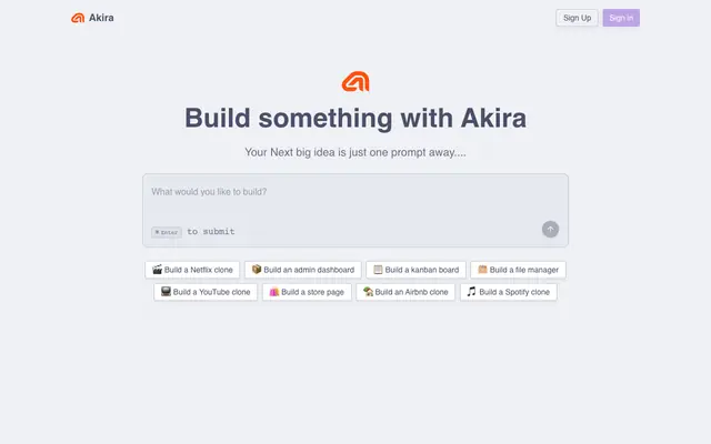 Screenshot of Create Next App