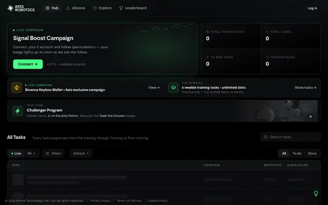 Screenshot of Axis Robotics