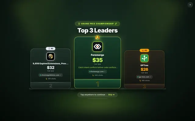 Screenshot of SpotYourBid — Bid for your spot. Get seen.