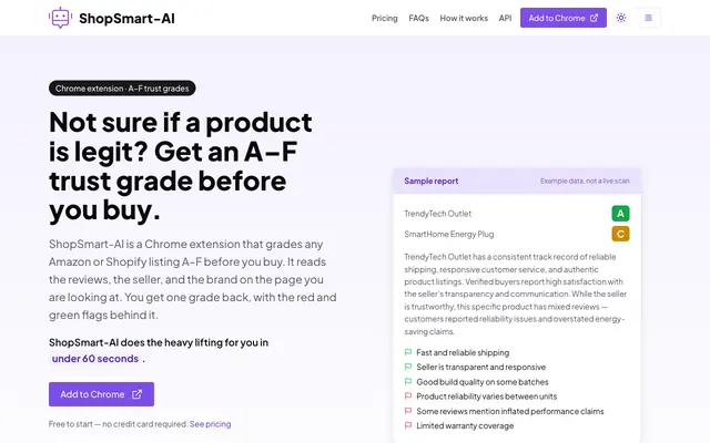 Screenshot of ShopSmart-AI - The Smart Shopping Assistant