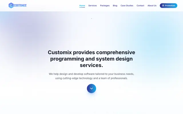 Screenshot of Customix