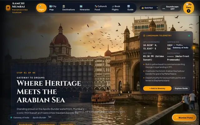 Screenshot of Aamchi Mumbai — Official Cinematic Tourism Experience | Maharashtra Tourism