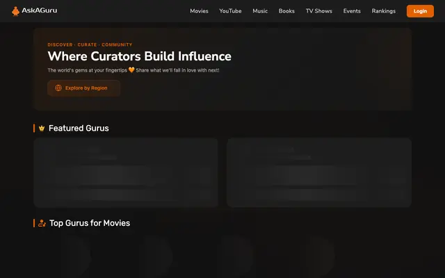 Screenshot of AskAGuru