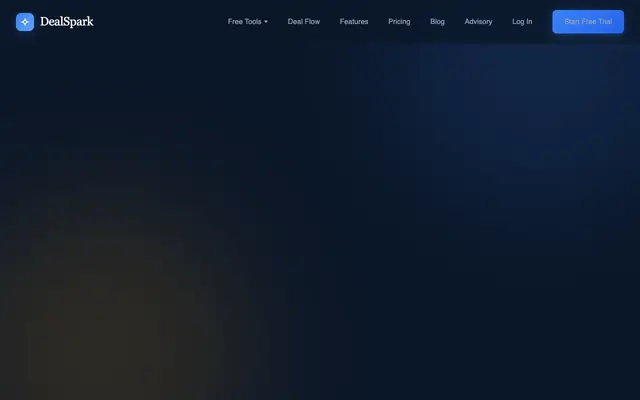 Screenshot of DealSpark - M&A Deal Management Platform