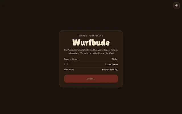 Screenshot of Wurfbude