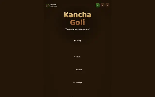 Screenshot of Kancha Goli